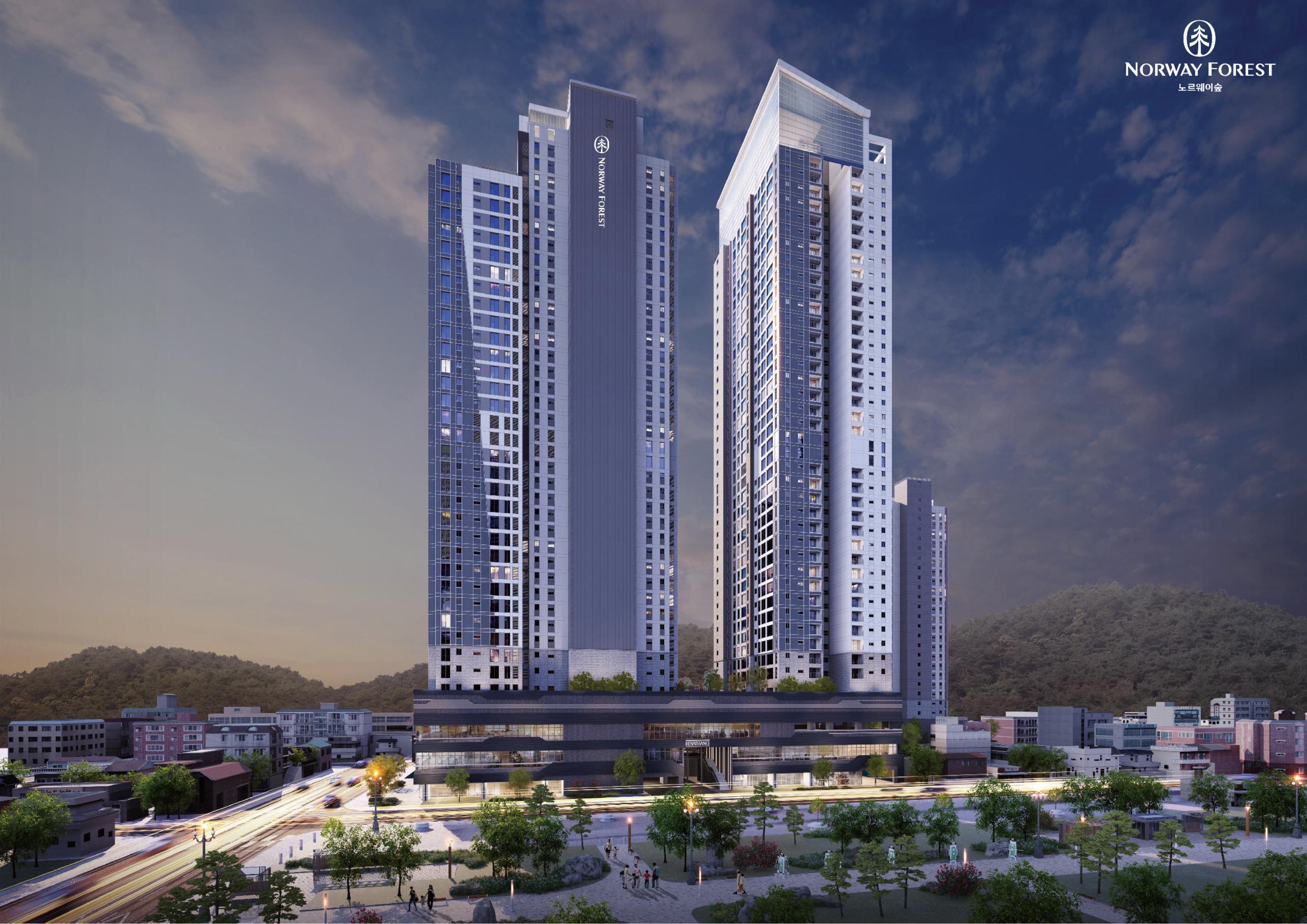 진영 유림노르웨이숲 투시도